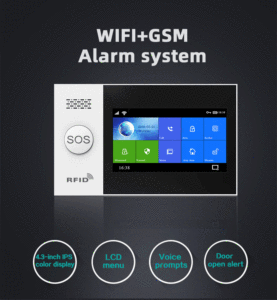 Uemon nhà thông minh báo động an ninh Hệ thống không dây 433MHz GSM Wifi Android app điều khiển cho Tên Trộm Pin hoạt động cho khách sạn - Product Image 3