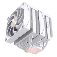 LOVINGCOOL 260W TDP Dual Tower CPU Air Cooler 120mm Matte Texture Radiator Ready in Stock Dropship OEM Intel AMD Gaming PC Case