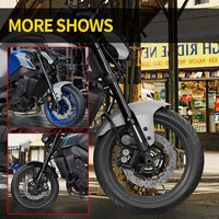 XXUN Roda Depan Hugger Fender Mudguard Mud Splash Guard Fairing Cover untuk Yamaha MT-09 MT09 MT 09 SP 2021 2022 2023