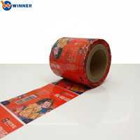 Étiquettes adhésives rectangulaires en PVC PET OPS écologiques pour solutions d'étiquetage de bouteilles de conditionneur Winner W-006