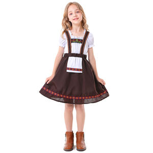 Disfraz de Oktoberfest para niña, disfraz de cerveza de fantasía para niños, Cosplay de niña, <span class=keywords><strong>Carnaval</strong></span>, fiesta de Halloween, <span class=keywords><strong>disfraces</strong></span> - Product Image 4