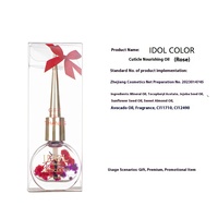 JIEDAN Nail Art Hadiah Natal Bunga Kering Minyak Kutikula Tahan Lama Beraroma Buah untuk Perawatan Tepi Jari dan Nutrisi