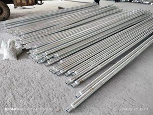 Palo palo palo palo palo luce in acciaio lampione strada pedonale diametro 89mm 90mm braccio curvo LED AC 70 - Product Image 3