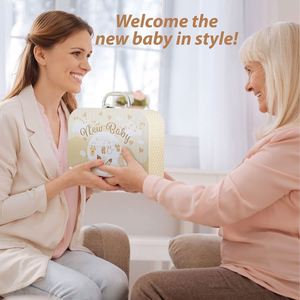 2024 Unique Baby Shower <b>Gift</b> Set Newborn Lower Price Custom Ideas <b>Box</b> Set Clothes Baby Shower Decorations Boxes - Product Image 4