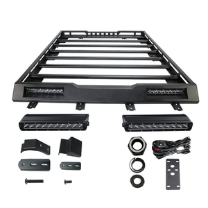 Faro da Lavoro a LED Tellika <span class=keywords><strong>Portapacchi</strong></span> da Tetto in Lega di Alluminio Adatto per Suzuki Jimny JB64/74 Cesto Portabagagli in Metallo per <span class=keywords><strong>Auto</strong></span> - Product Image 1