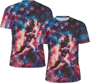 Camiseta de fútbol transpirable para niños y adultos con logotipo de nombre personalizado, camisetas en blanco de secado rápido, conjunto de corte automático, camiseta de fútbol de estilo - Product Image 6