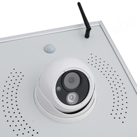 Cámara WiFi Solar Enxun 4G CCTV 1080P para Exteriores, IP65, con Luz LED para Calle