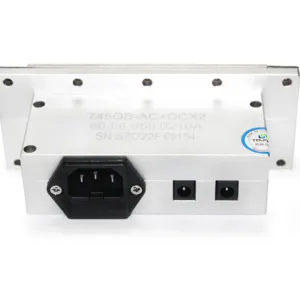 C13 C14 AC power entry data interface for shield boxes RF enclosures