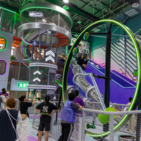Pusat Permainan Anak Desain Warna-Warni, Peralatan Bermain Lunak Dalam Ruangan yang Dapat Disesuaikan, Area Bermain Dalam Ruangan oleh Zhongyi Amusement