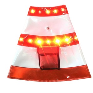 Manchons de cône de signalisation de sécurité en PVC réfléchissant pour usine - Product Image 6