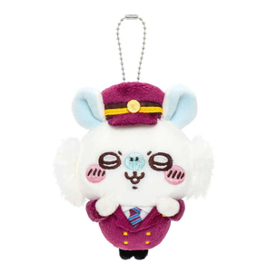 Juguete de peluche llavero tren de dibujos animados asistente tranvía mochila creativa colgante decoración de la habitación regalo PP algodón alivio del estrés Super - Product Image 3