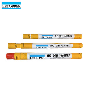 مطرقة حفر آبار الصخور العميقة بتات التنغستن ضغط هواء منخفض BR1/BR2/BR3/BR33 لأجزاء آلة تعدين آبار المياه DTH - Product Image 2