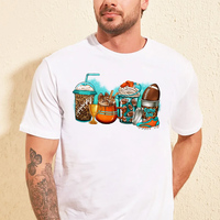 Nouvelles impressions DTF pour le jour du match, transferts thermiques en gros pour T-shirts, lavables