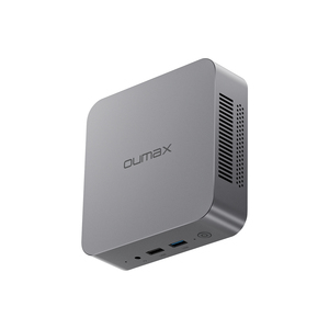Mini <span class=keywords><strong>PC</strong></span> de bureau OUMAX, mini ordinateur de bureau, 11e génération, quadricœur N5095, 8 Go de RAM DDR4, 128 Go/256 Go de SSD, RJ45, 4K UHD double écran pour la maison/le bureau - Product Image 2