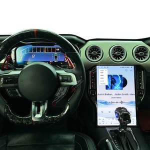 Radio de coche de 14,4 pulgadas para <span class=keywords><strong>Ford</strong></span> <span class=keywords><strong>Mustang</strong></span> 2015 2016 2017-2022 Android 13 unidad principal GPS navegación GPS reproductor Multimedia Auto Radio - Product Image 3