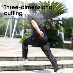 Pantaloni da <span class=keywords><strong>ciclismo</strong></span> Oversize riflettenti traspiranti MTB da <span class=keywords><strong>uomo</strong></span> Mountain Bike da strada pantaloni ad asciugatura rapida con cerniera - Product Image 5