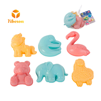 Jouets de plage pour enfants, 6 modèles d'animaux de dessin animé différents, pour jouer en plein air en bord de mer cet été