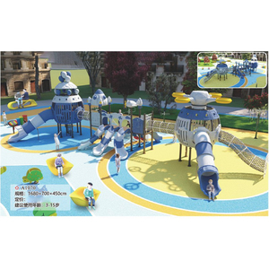 Scivolo Commerciale Personalizzato per Esterni per Parchi Prescolari - Attrezzatura da Gioco Certificata ASTM F1487 - Product Image 3