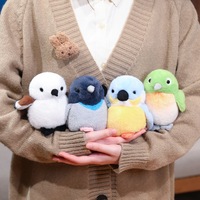 Peluche personnalisée en forme d'oiseau (poussin, sissine, pêcheur) en coton PP, cadeau pour bébés et enfants