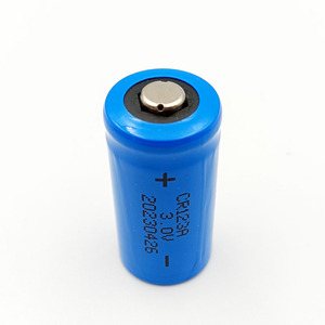 Factory Price CR123A 3v 1600mAh Lithium Manganese Dioxide Non Rechargeable Battery For Home Smoke Alarm CR123A