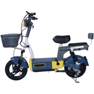 Bicyclette de ville électrique pour adultes OEM 350w 400w 500w 48v en vrac d'usine, scooter électrique léger, <span class=keywords><strong>moto</strong></span> avec grand panier - Product Image 6