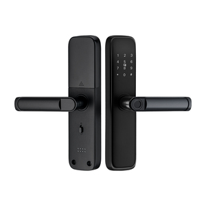 Thông minh cửa gỗ khóa trong nhà mật khẩu vân tay từ xa mở khóa keycard với loại C khẩn cấp phí - Product Image 1