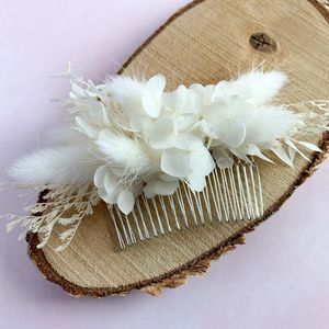 Accessoires de <span class=keywords><strong>Cheveux</strong></span> de Mariée, Épingles à <span class=keywords><strong>Cheveux</strong></span> en <span class=keywords><strong>Fleurs</strong></span> Séchées Réelles, Très Populaires pour la Décoration de Mariage de Noël, Acceptent la Personnalisation - Product Image 2