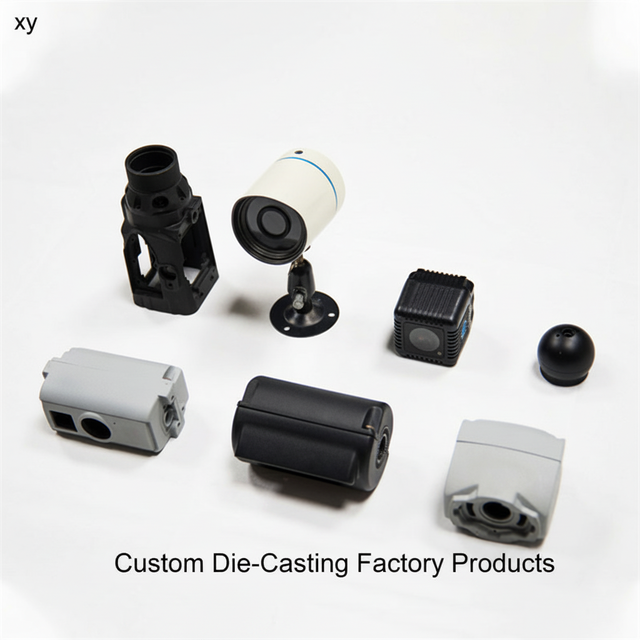 Custom Aluminum Alloy Die Casting Parts | Precision CNC Machined Metal Components for Electronics Powder Coating