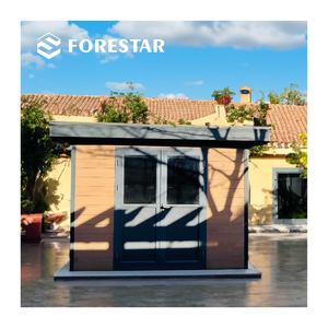 <span class=keywords><strong>Prix</strong></span> usine abris de <span class=keywords><strong>jardin</strong></span> couleur érable gris taille différente 3.85*3.85 mètres WPC House - Product Image 5