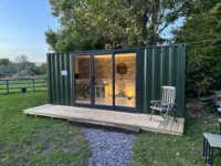 Conteneur maritime standard modifié de 20 pieds et 40 pieds, maison habitable, conteneurs de stockage portables, maison en conteneur modifiée