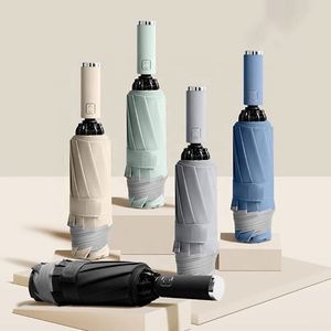 Nuevo Paraguas Automático Plegable Invertido Oxford de Lujo, Resistente al Viento, para Hombre y Mujer, Doble Capa, 105 cm de Diámetro Abierto, para Camping - Product Image 3