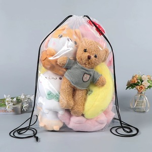 Biểu Tượng Tùy Chỉnh Rõ Ràng Nhựa Dây Kéo Túi Ba Lô Trong Suốt Túi Cho Đồ Chơi Sang Trọng Búp Bê Claw Máy Cửa Hàng - Product Image 5