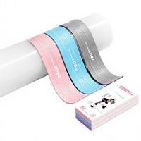 Banda de Resistencia de Gel de Silicona para Fitness, Yoga, Moldeado Corporal, Correa de Tracción, Levantamiento de Cadera, Tonificación de Glúteos, Ejercicio de Sentadillas, Anillo Elástico 10-30