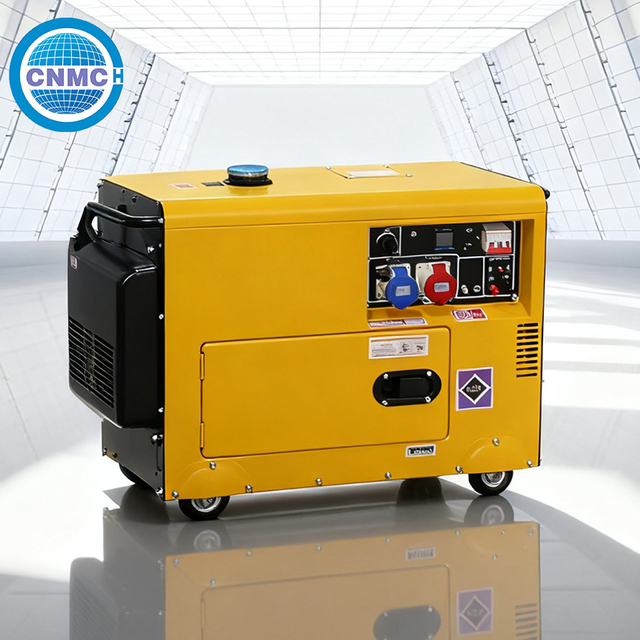 Factory Price Dual Cylinder 10 kW diesel Generator, diesel Engine, Small Portable Silent Generator, 12kw
