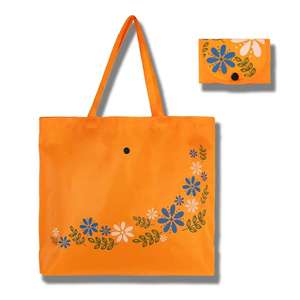 Reutilizable hombro Nylon dibujos animados grande plegable impermeable viaje portátil bolsa de compras de comestibles - Product Image 3