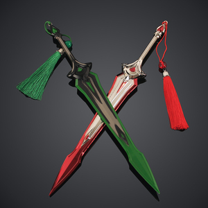 Modèle en métal Valorant Star <span class=keywords><strong>Hunter</strong></span> Blade 29cm, prix d'usine, accessoire de jeu en alliage de zinc, vente en gros - Product Image 5