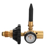 Gonfleur de ballons en latex à l'hélium 3000 PSI pour valve de réservoir CGA580