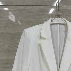 เสื้อโค้ทใส่ทำงานอินเทรนด์2025ฤดูใบไม้ร่วงชุดลำลองขนาดเล็กเสื้อเบลเซอร์แบบมีกระดุมเม็ดเดียวสำหรับร้านขายเสื้อผ้าคอลเลกชั่นสุดพิเศษ - Product Image 4