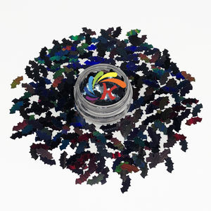 Halloween Combo forma di zucca Glitter all'ingrosso per la <span class=keywords><strong>decorazione</strong></span> rinfusa pipistrello Glitter decorazioni natalizie - Product Image 6