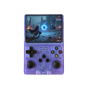 1 Himi R40S Pro Purple, pantalla IPS de 3,5 pulgadas, consola de juegos portátil Retro basada en Linux, batería de 3800mAh, 30 emuladores, 30344 juegos - Product Image 4