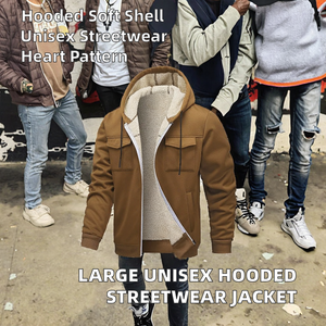 Chaqueta Bomber Holgada de Gran Tamaño, Estilo Urbano, Unisex, para Primavera, Deportes al Aire Libre, con Capucha, Cierre de Cremallera, Revestimiento Suave - Product Image 2