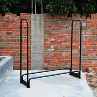 Porte-bûches en métal pour foyer extérieur/intérieur avec couvercle