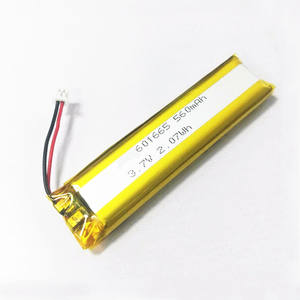 Özelleştirilmiş <span class=keywords><strong>LiPo</strong></span> Li Ion 3.7 V pil üreticisi 601665 3.7 V <span class=keywords><strong>550mAh</strong></span> 560mAh şarj edilebilir lityum pil pil piller - Product Image 6