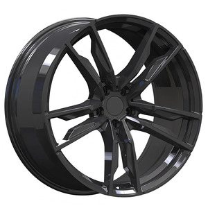 Juego de 4 Ruedas de Aleación Forjadas Cóncavas de 22 Pulgadas, 5x120, 20 mm de Profundidad, Cinco Radios, para G80 M3 G20 M340i Corvette C8 Tesla - Product Image 4