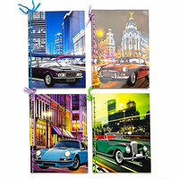 Cuaderno Cosido con Hilo Personalizado 200x148mm, Cuaderno de Ejercicios Rayado, Impresión a Color, Tapa Blanda, Cuaderno de Escritura para Estudiantes Escolares, Venta al por Mayor OEM