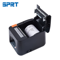 Impresora POS de Escritorio SP-POS890 de Doble Color, 80 mm, Cortador Automático, Interfaz USB, Impresora de Recibos de Papel Térmico, Garantía de 1 Año