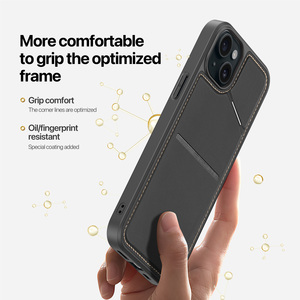 Funda multifuncional para iPhone 16 Plus con ranura para tarjetas, funda protectora magnética tres en uno para 15 Plus - Product Image 5