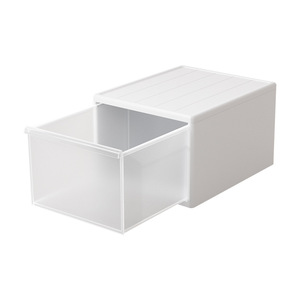Frosted <b>Drawer</b> Organizer Rectangle <b>Plastic</b> <b>Storage</b> Box Dustproof Clothing Organizer Underwear Sock Cosmetic <b>Storage</b> - Product Image 5