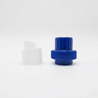 Bouteilles vides en plastique PP de 50 mm de qualité alimentaire avec bouchon à vis côtelé anti-fuite pour détergent et eau de Javel