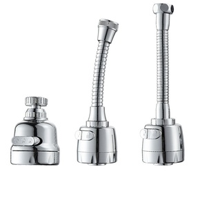 Prolongateur universel de robinet, pommeau de douche, <span class=keywords><strong>filtre</strong></span> amplificateur de pression, dispositif moussant rotatif allongé, économiseur d'eau, amplificateur de pression - Product Image 1
